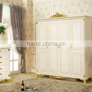 Elegant Four Door Wood European New Design Wood Chest thumbnail-1