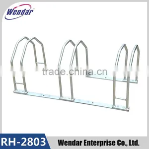 3 Steel Outdoor Floor Steel Bicycle Rack,cycling Bike Display Stand,custom Bike Parking Rack thumbnail-1