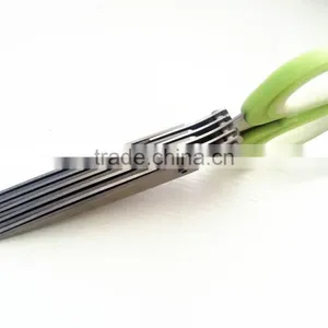 Five Layers of Scallions Scissors/Stainless Steel Herb Scissors thumbnail-2