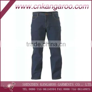 Men Blue ROUGH RIDER DEMIN STRETCH JEANS thumbnail-1