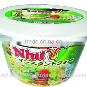 " Nhu Y " Vegetable Flavour Instant Bowl Rice Noodle 70g (Hu Tieu) - Thien Huong Food JSC thumbnail-1