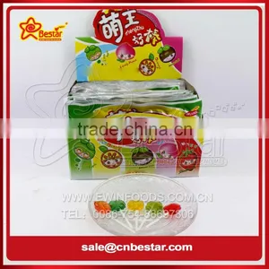 Hot Sale 5 in 1 Flavors Sweet Fruit Lollipop thumbnail-1