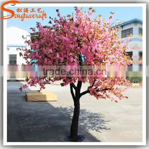 Japanese Silk Artificial Cherry Blossom Tree Wedding Decor Flower Wedding Ornamental Plants Wishing Tree thumbnail-5