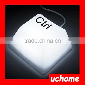 UCHOME Reative Night Light Keyboard Nightlight Lamps Touch Sensor Light Novelty For Baby Bedroom Kid's Gift Lighting thumbnail-1
