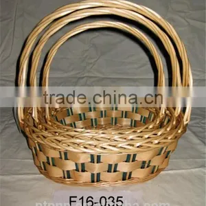 Hand-weaving Wicker Storage Basket Wicker Baskets thumbnail-1