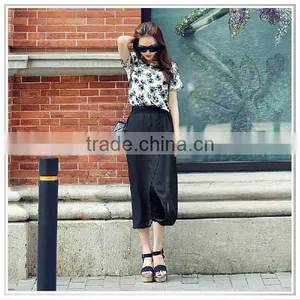 Customized 2015 New Design Digital Printed Silk Chiffon Dresses thumbnail-1