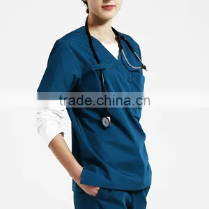 Nurse Uniform Cheap New Medical Uniforms Scrub Top thumbnail-3