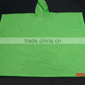 Adult 100% EVA Reusable Rain Poncho With Customer's Logo thumbnail-2