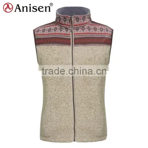 Apparel Manufacturer Printing Custom Knit Fleece Women Vest thumbnail-4