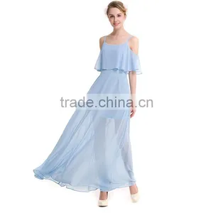 Maxnegio Woman Cold Shoulder One Piece Party Maxi Summer Long Dress thumbnail-4