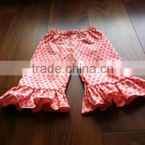 High Quality Summer Girls Ruffle Pant Set Children Short Pant thumbnail-1