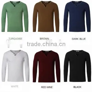 High Quality Mens Cheap Plain T-shirt thumbnail-6