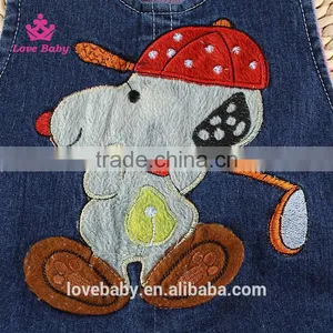 Baby Girls Golf Puggy Cartoon Trousers With Inner Fleece Fit Winter Season For 1-2-3T Babies thumbnail-4