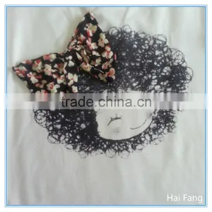 OEM Children Girls Printed Vest, Summer Hot Vests Tops, Knitted Fabric Underwear Set thumbnail-6