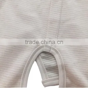 Wholesale 100% Organic Romper Baby Summer Baby Onesie Custom Printing thumbnail-6