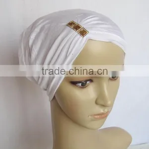 Europe and the United States Selling Indian Hat Muslim Hat Stretch Sweat Cloth Head Cap Arabic Hot Diamond Hat Custom Made thumbnail-5