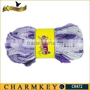 2014 New Fancy Metallic Yarn for Knitting Hand Acrylic Knitting Yarn on Sale thumbnail-1