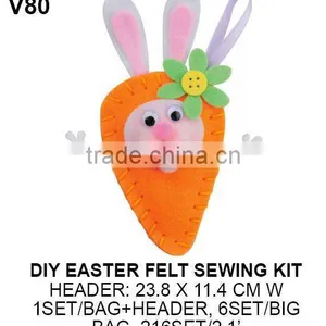 EASTER Sewing Kit Handmade Felt Needle thumbnail-1