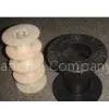 Customized High Strength ABS/PP Black Plastic Molded Parts for Black Cable Reel thumbnail-1