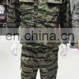 Cheap Custom Tiger Stripe Camouflage Military Uniform for Army Men thumbnail-2