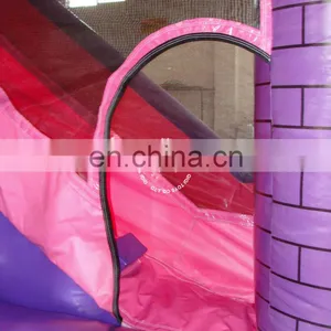 Princess Bouncing Castle With Slide Inflatable Combo Games thumbnail-5