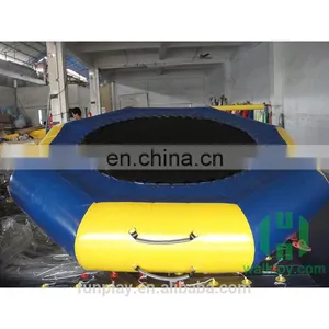 HI Gaint Outdoor Inflatable Orbit Water Trampoline With Solid Net thumbnail-1