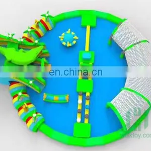 Summer Outdoor Giant Themed Water Park Group,water Park for Children,inflatable Pool Water Park thumbnail-2