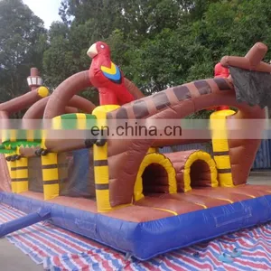 2017 New Design Commercial Indoor Tunnel Pirate Boat Obstacle thumbnail-4