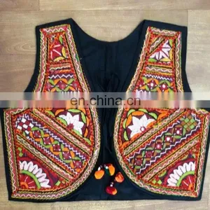 Factory OEM Outwear Fashion Cool Best New Designed Ladies Attractive Traditional Kutchi Jackets For Women thumbnail-1