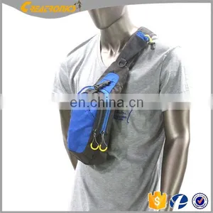 Fanshion Smart Leisure Shoulder Men Trendy Crossbody Sling Bag Triangular Backpack Triangle Bag Nylon Shoulder Bag thumbnail-1