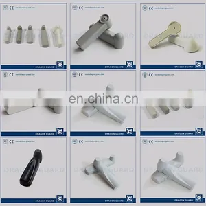 Dragon Guard Anti-theft EAS BLACK WHITE GREY NEW ABS Clothing Security Tag Stylus Mini Pencil Tag thumbnail-2