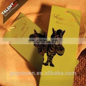 Custom Transparent Screen Printing PVC Hang Tag for Garment thumbnail-5