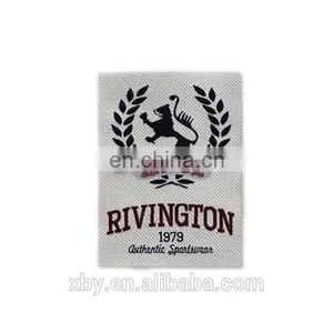 Woven Main Label for Dress/Woven Fabric Label thumbnail-3