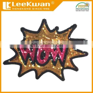 WOW Sequin Patch for Bag Decoration thumbnail-1
