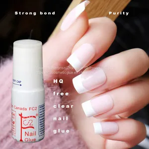 3g Clear HQ Free(below 200ppm)Nail Glue Cyanoacrylate Nail Art for Stick Fake/artificialnail thumbnail-1