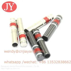 Dongguan Jiayang Aglet Enamel Red /white/black Color Brass Aglets for Hoodie thumbnail-4