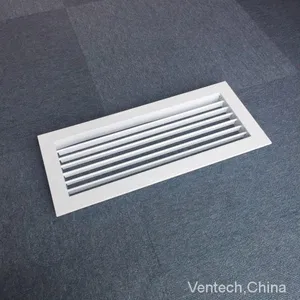 Aluminum Single Deflection Grille Vent Covers Hvac System thumbnail-4