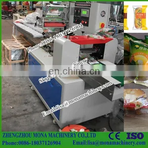 Small Scale Horizontal Sachet Pouch Bread Packaging Machine thumbnail-5