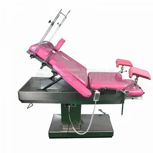 AG-C200A China Manufacturer Medical Electric Gynecology Examination Table thumbnail-1