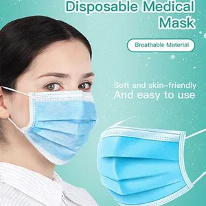 China CE FDA Disposable 3ply Medical Face Mask thumbnail-1