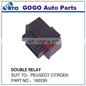 High Quality Fuel Double Relay For Peugeot 106 206 207 306 308 405 406 605 307 607 806 1007 Citroen C5 C4 C3 19203N thumbnail-1