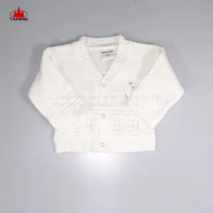 Single Breasted Sweater Winter Cotton Knitting Children Baby Girl Kids Computer Unisex OEM Customized thumbnail-2