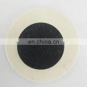 Black/white Self-adhesive Wool Felt Polishing Pad Wheel thumbnail-5