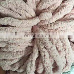 Ready to Ship Jumbo Chunky Thick Knit Vegan Chenille Yarn thumbnail-7