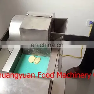 Small Manufacturing Machines Potato Cut Slice Strip Shred Chip Cube Vegetable Cutting Machine thumbnail-1