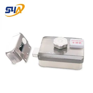 Electric Rim Lock Use Keychain and Key Open Door thumbnail-4