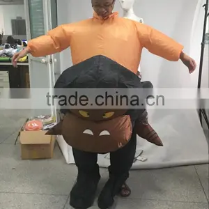 Adult Inflatable Riding Gorilla Illusion Funny Costume Halloween Fancy Dress thumbnail-4