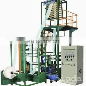 Plastic Bag Production Line Include Film Extruder,flexo Printing Machine,bag Making Machine thumbnail-1