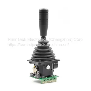 RunnTech Single-axis Self-centering Analog Output Joystick for Variable Speed Control thumbnail-1