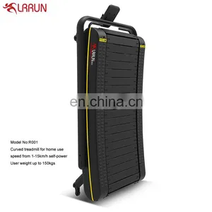 Foldable Treadmill Walking Machine Easy up Slat Treadmill Portable Motorless Self-powered for Home Use thumbnail-4